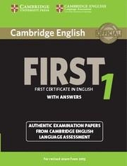 CAMBRIDGE ENGLISH FIRST 1 FOR REVISED EXAM FROM 2015 STUDENT'S BOOK WITH ANSWERS | 9781107695917 | CAMBRIDGE ENGLISH LANGUAGE ASSESSMENT | Llibreria Aqualata | Comprar libros en catalán y castellano online | Comprar libros Igualada