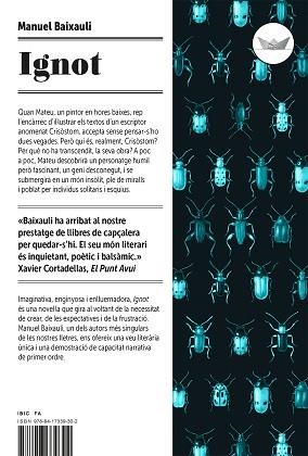 IGNOT | 9788417339302 | BAIXAULI MATEU, MANUEL | Llibreria Aqualata | Comprar libros en catalán y castellano online | Comprar libros Igualada