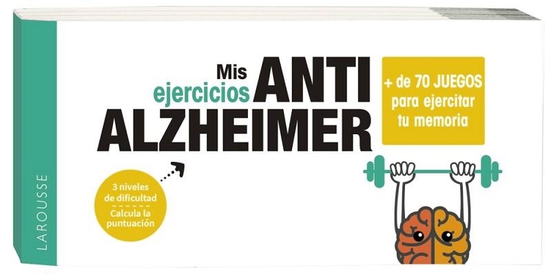 MIS EJERCICIOS ANTI ALZHEIMER | 9788417720902 | LAROUSSE EDITORIAL | Llibreria Aqualata | Comprar libros en catalán y castellano online | Comprar libros Igualada
