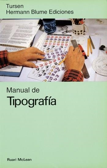 MANUAL DE TIPOGRAFIA | 9788487756344 | MCLEAN, RUARI | Llibreria Aqualata | Comprar libros en catalán y castellano online | Comprar libros Igualada