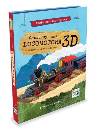 CONSTRUYE UNA LOCOMOTORA 3D | 9788417299583 | Llibreria Aqualata | Comprar llibres en català i castellà online | Comprar llibres Igualada