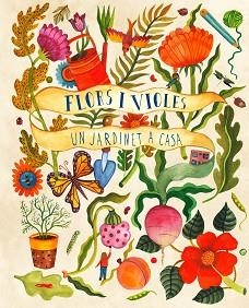 FLORS I VIOLES | 9788494990489 | BRADLEY, KIRSTEN | Llibreria Aqualata | Comprar libros en catalán y castellano online | Comprar libros Igualada