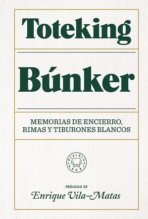 BÚNKER (EDICIÓN LIMITADA CON CUBIERTA DE PIEL) | 9788417552817 | TOTEKING | Llibreria Aqualata | Comprar libros en catalán y castellano online | Comprar libros Igualada