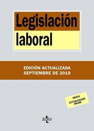 LEGISLACIÓN LABORAL | 9788430977673 | EDITORIAL TECNOS | Llibreria Aqualata | Comprar llibres en català i castellà online | Comprar llibres Igualada