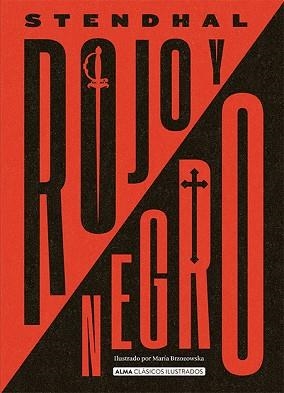 ROJO Y NEGRO | 9788418008054 | STENDHAL | Llibreria Aqualata | Comprar libros en catalán y castellano online | Comprar libros Igualada