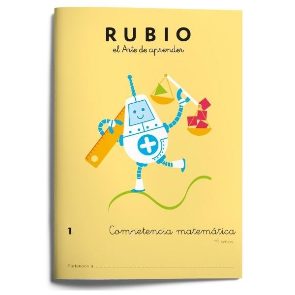 COMPETENCIA MATEMÁTICA RUBIO 1 | 9788416744107 | VARIOS AUTORES | Llibreria Aqualata | Comprar libros en catalán y castellano online | Comprar libros Igualada