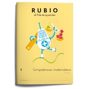 COMPETENCIA MATEMÁTICA RUBIO 1 | 9788416744107 | VARIOS AUTORES | Llibreria Aqualata | Comprar libros en catalán y castellano online | Comprar libros Igualada