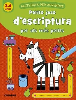 PETITS JOCS D'ESCRIPTURA PER MES PETITS 3-4 ANYS | 9788491017097 | AA.VV | Llibreria Aqualata | Comprar libros en catalán y castellano online | Comprar libros Igualada