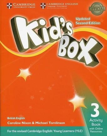 KID'S BOX 3 UPDATED WB (+ONLINE RESOURCES) | 9781316628768 | VV.AA. | Llibreria Aqualata | Comprar libros en catalán y castellano online | Comprar libros Igualada