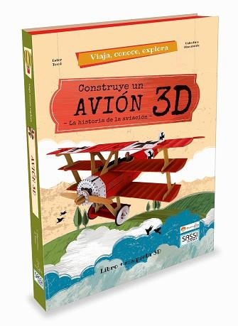 CONSTRUYE EL AVION 3D | 9788417299590 | TOME, E. / MANUZZATO, V. | Llibreria Aqualata | Comprar libros en catalán y castellano online | Comprar libros Igualada