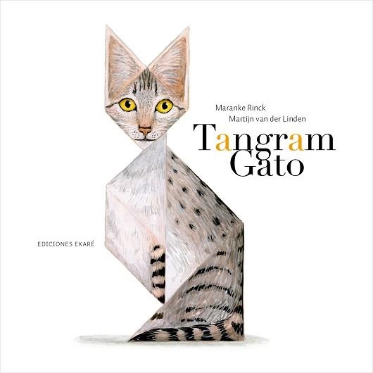TANGRAM GATO | 9788494669941 | MARANKE RINCK | Llibreria Aqualata | Comprar libros en catalán y castellano online | Comprar libros Igualada