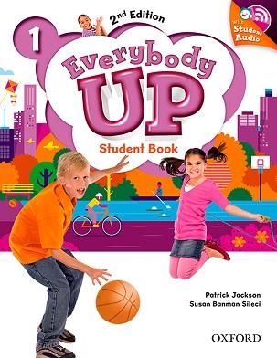 EVERYBODY UP! 2ND EDITION 1. STUDENT'S BOOK WITH CD PACK | 9780194107068 | JACKSON, PATRICK/BANMAN SILECI, SUSAN/KAMPA, KATHLEEN/VILINA, CHARLES | Llibreria Aqualata | Comprar libros en catalán y castellano online | Comprar libros Igualada