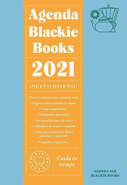2021 AGENDA BLACKIE BOOKS | 9788418187162 | Llibreria Aqualata | Comprar libros en catalán y castellano online | Comprar libros Igualada