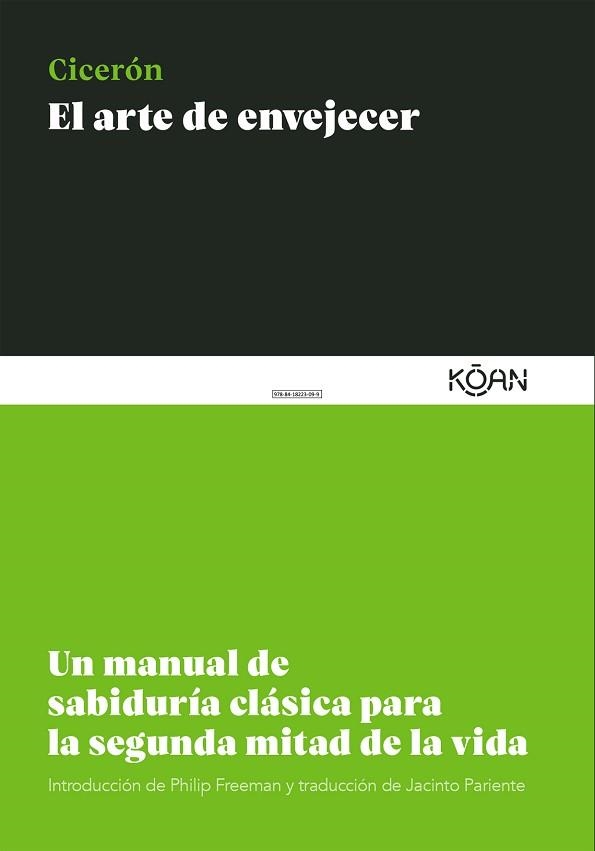 ARTE DE ENVEJECER, ELÇ | 9788418223112 | CICERÓN, MARCO TULIO | Llibreria Aqualata | Comprar libros en catalán y castellano online | Comprar libros Igualada