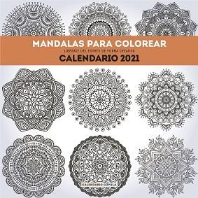 2021 CALENDARIO MANDALAS PARA COLOREAR | 9788448027711 | AA. VV. | Llibreria Aqualata | Comprar libros en catalán y castellano online | Comprar libros Igualada