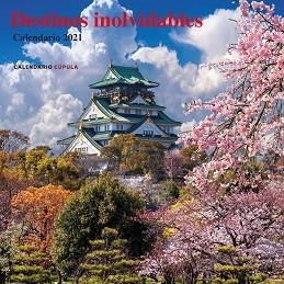 2021 CALENDARIO DESTINOS INOLVIDABLES  | 9788448027773 | AA. VV. | Llibreria Aqualata | Comprar libros en catalán y castellano online | Comprar libros Igualada
