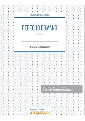 DERECHO ROMANO (PAPEL + E-BOOK) | 9788413450506 | FERNÁNDEZ DE BUJÁN Y FERNÁNDEZ, ANTONIO | Llibreria Aqualata | Comprar libros en catalán y castellano online | Comprar libros Igualada