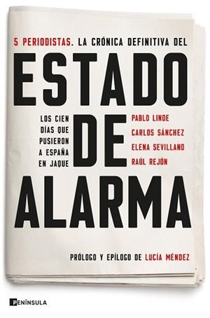 ESTADO DE ALARMA | 9788499429410 | REJÓN ALTABLE, RAUL/SEVILLANO GONZÁLEZ, ELENA/SÁNCHEZ SANZ, CARLOS/LINDE HERNÁNDEZ, PABLO/MÉNDEZ, LU | Llibreria Aqualata | Comprar llibres en català i castellà online | Comprar llibres Igualada