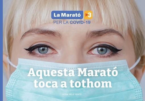 LLIBRE DE LA MARATO 2020 | 9788418033315 | AA.VV. | Llibreria Aqualata | Comprar libros en catalán y castellano online | Comprar libros Igualada