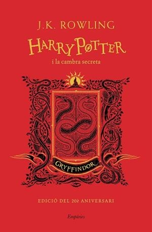 HARRY POTTER I LA CAMBRA SECRETA (GRYFFINDOR) | 9788417879600 | ROWLING, J.K. | Llibreria Aqualata | Comprar libros en catalán y castellano online | Comprar libros Igualada
