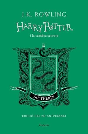 HARRY POTTER I LA CAMBRA SECRETA (SLYTHERIN) | 9788417879631 | ROWLING, J.K. | Llibreria Aqualata | Comprar libros en catalán y castellano online | Comprar libros Igualada