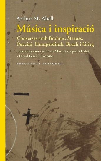 MÚSICA I INSPIRACIÓ | 9788417796402 | ABELL, ARTHUR M. | Llibreria Aqualata | Comprar libros en catalán y castellano online | Comprar libros Igualada