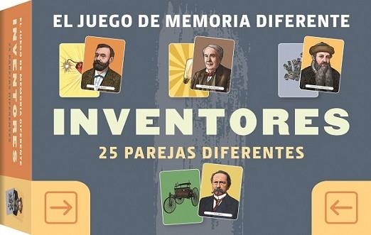 JUEGO DE MEMORIA DIFERENTE, EL. INVENTORES | 9789463594905 | AA.VV. | Llibreria Aqualata | Comprar libros en catalán y castellano online | Comprar libros Igualada