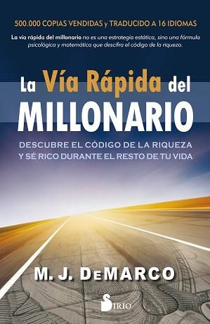 VÍA RÁPIDA DEL MILLONARIO, LA | 9788417399375 | DE MARCO, M.J. | Llibreria Aqualata | Comprar libros en catalán y castellano online | Comprar libros Igualada