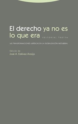 DERECHO YA NO ES LO QUE ERA, EL | 9788498799934 | Llibreria Aqualata | Comprar llibres en català i castellà online | Comprar llibres Igualada
