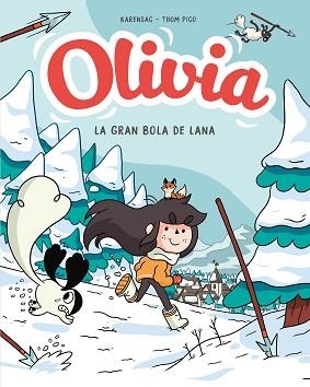 OLIVIA 3. Y LA GRAN BOLA DE LANA | 9788417921293 | PICO, THOM | Llibreria Aqualata | Comprar libros en catalán y castellano online | Comprar libros Igualada