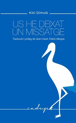 US HE DEIXAT UN MISSATGE | 9788412161045 | DIMOULA, KIKI | Llibreria Aqualata | Comprar llibres en català i castellà online | Comprar llibres Igualada