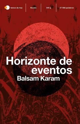 HORIZONTE DE EVENTOS | 9788499988603 | KARAM, BALSAM | Llibreria Aqualata | Comprar libros en catalán y castellano online | Comprar libros Igualada