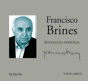 ANTOLOGÍA PERSONAL | 9788498950809 | BRINES, FRANCISCO | Llibreria Aqualata | Comprar libros en catalán y castellano online | Comprar libros Igualada