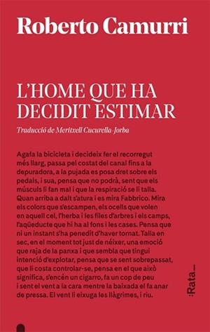 HOME QUE HA DECIDIT ESTIMAR, L' | 9788416738533 | CAMURRI, ROBERTO | Llibreria Aqualata | Comprar llibres en català i castellà online | Comprar llibres Igualada