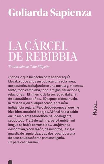 CÁRCEL DE REBIBBIA, LA | 9788416738182 | SAPIENZA, GOLIARDA | Llibreria Aqualata | Comprar libros en catalán y castellano online | Comprar libros Igualada