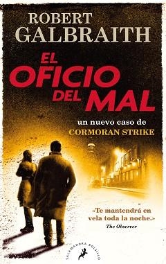 OFICIO DEL MAL, EL (CORMORAN STRIKE 3) | 9788418173189 | GALBRAITH, ROBERT | Llibreria Aqualata | Comprar libros en catalán y castellano online | Comprar libros Igualada