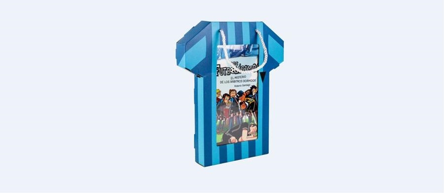 PACK CAMISETA FUTBOLISIMOS - EL MISTERIO DE LOS ARBITROS DORMIDOS | 9788413188652 | SANTIAGO, ROBERTO | Llibreria Aqualata | Comprar llibres en català i castellà online | Comprar llibres Igualada
