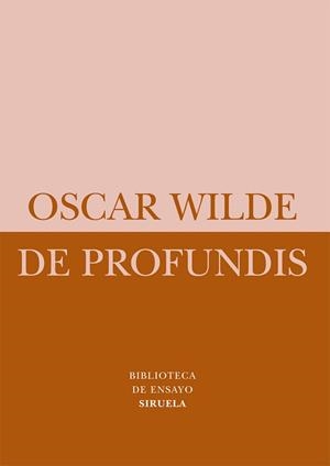 DE PROFUNDIS | 9788498414493 | WILDE, OSCAR | Llibreria Aqualata | Comprar libros en catalán y castellano online | Comprar libros Igualada