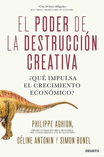 PODER DE LA DESTRUCCIÓN CREATIVA, EL | 9788423432578 | AGHION, CÉLINE ANTONIN / SIMON BUNEL, PHILIPPE | Llibreria Aqualata | Comprar libros en catalán y castellano online | Comprar libros Igualada