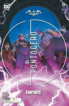 BATMAN/FORTNITE: PUNTO CERO NÚM. 05 DE 6 | 9788418742408 | MUSTARD, DONALD/N. GAGE, CHRISTOS | Llibreria Aqualata | Comprar libros en catalán y castellano online | Comprar libros Igualada