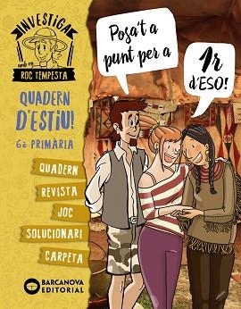 INVESTIGA AMB ROC TEMPESTA 6È. POSA'T A PUNT PER A 1R D'ESO | 9788448954338 | MURILLO, NÚRIA/BARÓ, SANTI | Llibreria Aqualata | Comprar libros en catalán y castellano online | Comprar libros Igualada
