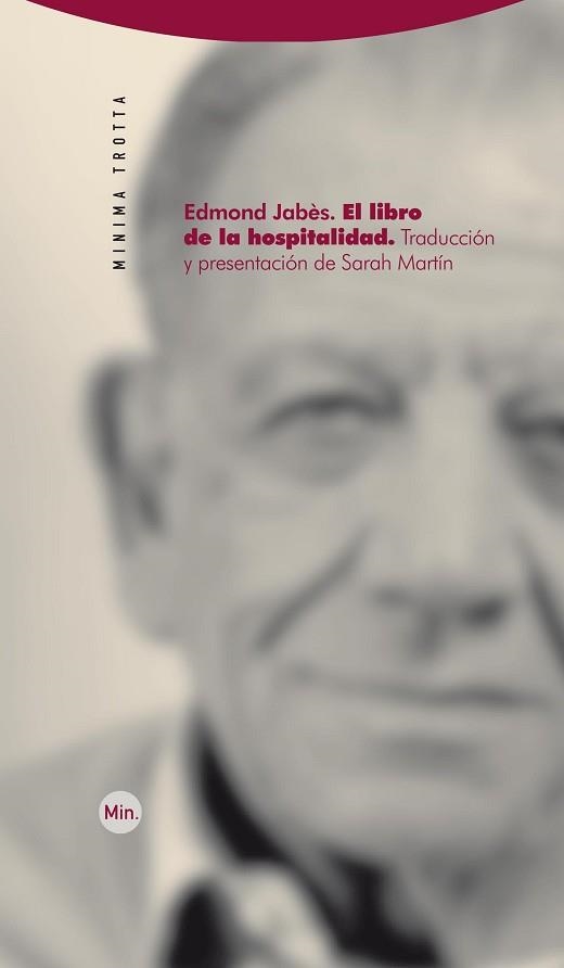 LIBRO DE LA HOSPITALIDAD, EL | 9788498794991 | JÀBES, EDMOND | Llibreria Aqualata | Comprar libros en catalán y castellano online | Comprar libros Igualada