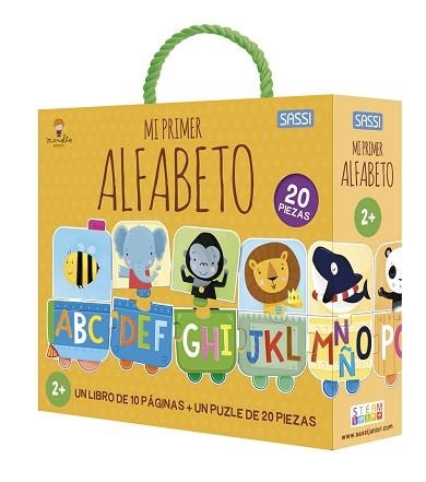 MI PRIMER ALFABETO (LIBRO + PUZE 20 PIEZAS) | 9788418127335 | Llibreria Aqualata | Comprar libros en catalán y castellano online | Comprar libros Igualada
