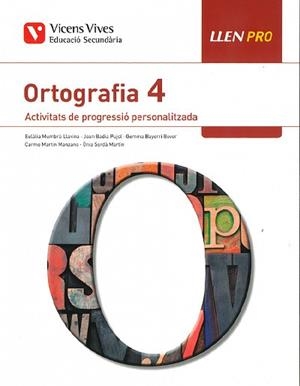 LLEN PRO 4 ORTOGRAFIA | 9788468245201 | BADIA PUJOL, JOAN/BAYERI BOVER, GEMMA/MARTIN MANZANO, MARIA CARMEN/MUMBRU LLAVINA, EULALIA/SERDA MAR | Llibreria Aqualata | Comprar llibres en català i castellà online | Comprar llibres Igualada