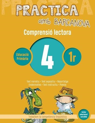 PRACTICA AMB BARCANOVA 4. COMPRENSIÓ LECTORA  | 9788448948474 | CAMPS, MONTSERRAT / CANELA, TERESA | Llibreria Aqualata | Comprar libros en catalán y castellano online | Comprar libros Igualada