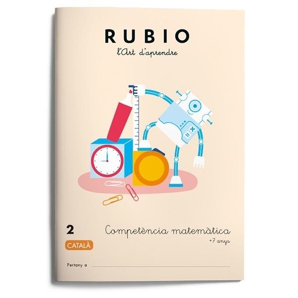 COMPETÈNCIA MATEMÀTICA RUBIO 2 (CATALÀ) | 9788417427016 | VARIOS AUTORES | Llibreria Aqualata | Comprar libros en catalán y castellano online | Comprar libros Igualada