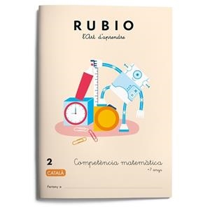 COMPETÈNCIA MATEMÀTICA RUBIO 2 (CATALÀ) | 9788417427016 | VARIOS AUTORES | Llibreria Aqualata | Comprar llibres en català i castellà online | Comprar llibres Igualada