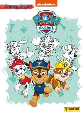 PAW PATROL. PINTA Y PEGA | 9788427872103 | NICKELODEON | Llibreria Aqualata | Comprar llibres en català i castellà online | Comprar llibres Igualada