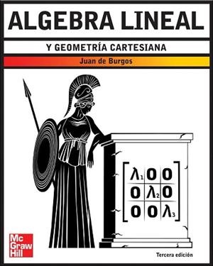 ALGEBRA LINEAL Y GEOMETRIA CARTESIANA | 9788448149000 | DE BURGOS,JUAN | Llibreria Aqualata | Comprar llibres en català i castellà online | Comprar llibres Igualada