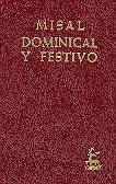 MISAL DOMINICAL Y FESTIVO | 9788422008613 | AA.VV. | Llibreria Aqualata | Comprar llibres en català i castellà online | Comprar llibres Igualada